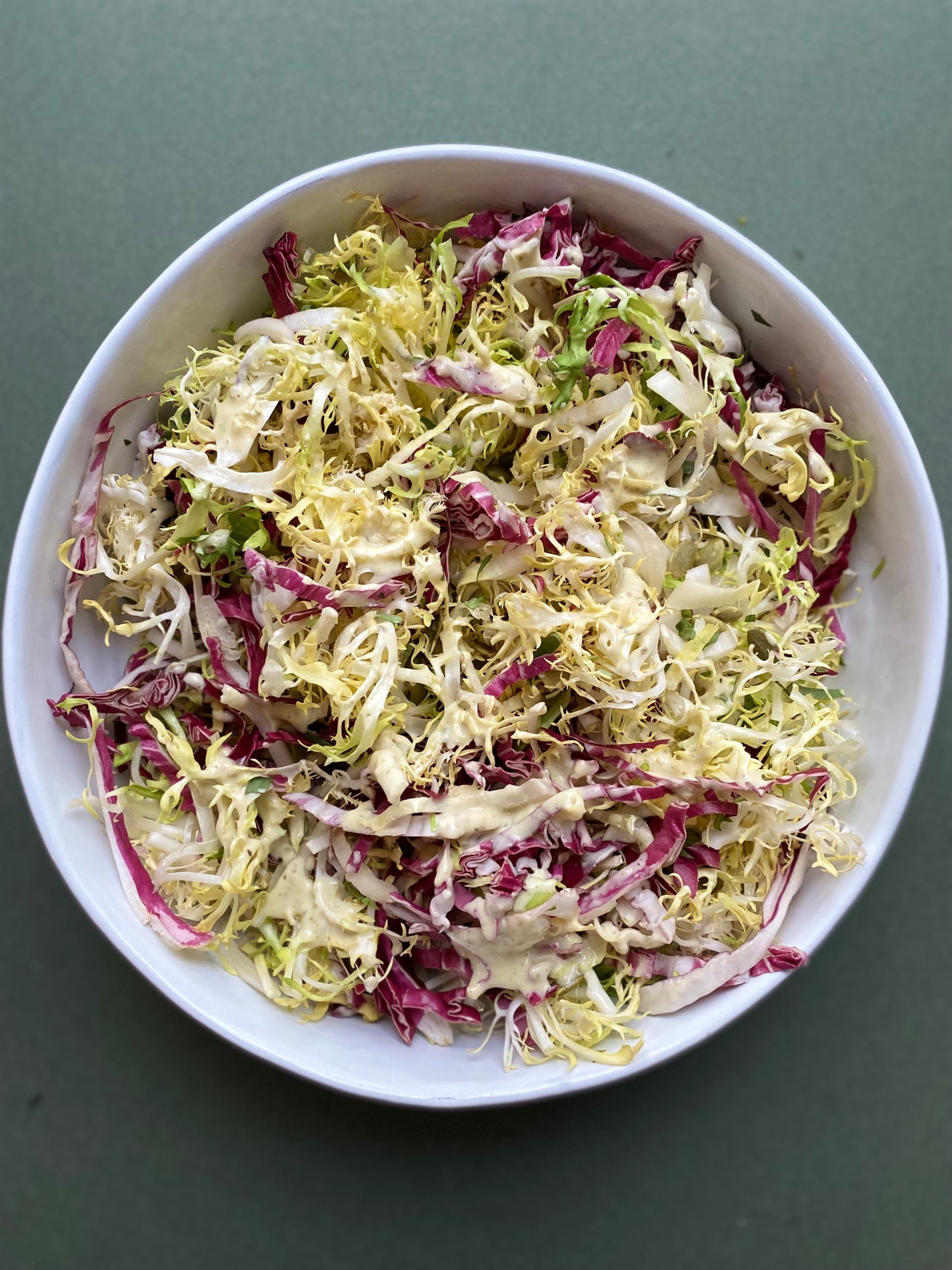 Chicory Caesar Salad